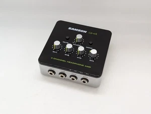 FAULTY Samson QH4 4-channel headphone amplifier headphones amp READ DESCRIPTION - Picture 1 of 14