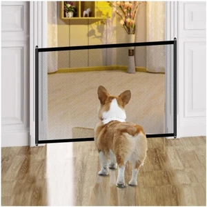 Türschutzgitter ohne Bohren 110 x 72 cm Treppenschutzgitter Hund, Absperrgitt... - Bild 1 von 9