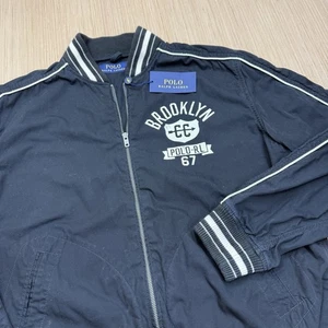 Polo Ralph Lauren Brooklyn CC 67 Full Zip Ringer Baumwolljacke Herren Größe XL - Bild 1 von 8