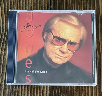 George Jones - Live With the Possum Audio CD Album Foto 1 de 2