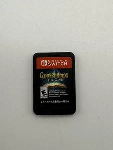 Goosebumps The Game - Nintendo Switch Video Game Cartridge Only Tested - Picture 1 of 2