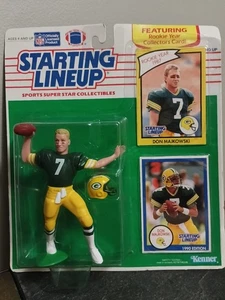 New🏈1990 Kenner Starting Lineup NFL Football DAN MAJKOWSKI Packer Figure+Card🔥 - Bild 1 von 18