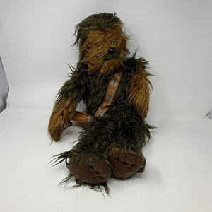 Star Wars Chewbacca Stuffed Plush 23" Wookie Chewie Disney Jay Franco Napsack - Picture 1 of 6
