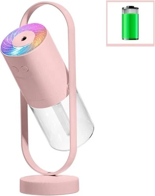 Umidificatore Senza Fili, Mini Purificatore ad Ultrasuoni, Autospegnimento - Immagine 1 di 4