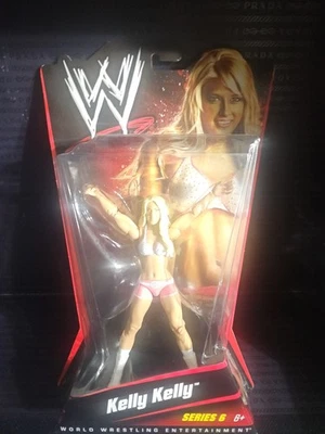 Figura de lucha libre WWE Basic Series 6 KELLY KELLY Mattel nueva en paquete 2010 Foto 1 de 4