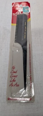 Vintage Genuine Ace Hard Rubber Comb #AA020 ~ USA ~ New  - Изображение 1 из 2