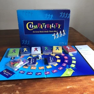 Juego de Mesa Compatibilidad - Mattel 1996 De Colección - Caja Abierta Completa Tarjetas Selladas - Imagen 1 de 6