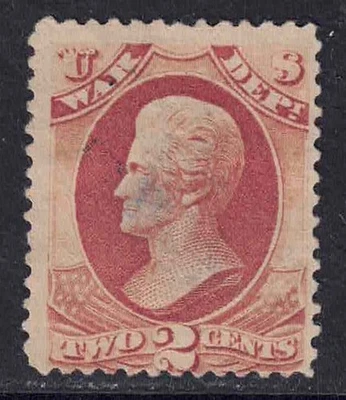 US Scott O84 2c War Department Official Stamp MNG ck10 - Image 1 of 2