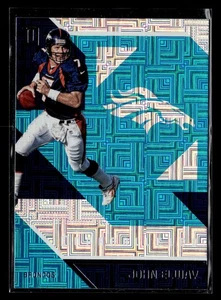 2016 Panini Unparalleled #78 John Elway Teal Card - Picture 1 of 2