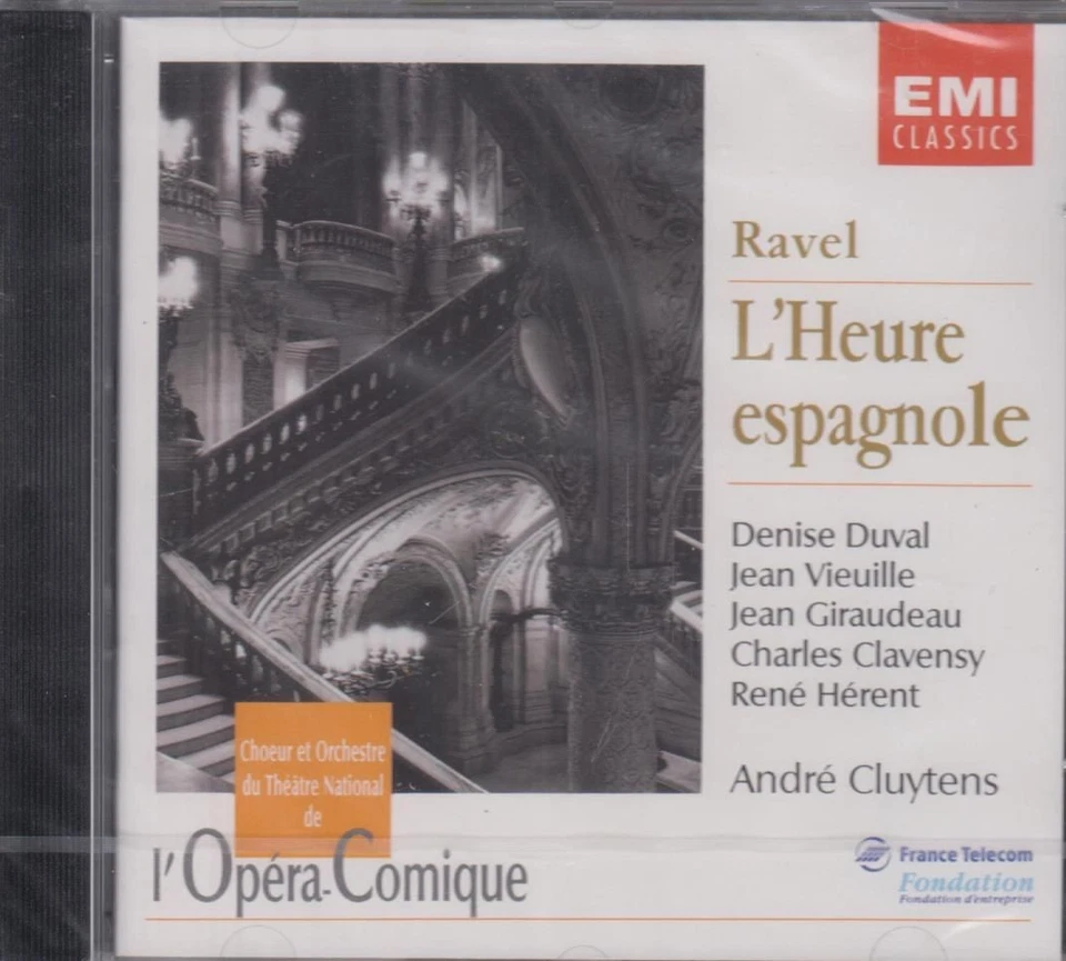 CD: L Heure Espagnol, 1994. Maurice Ravel, Andre Cluytens u.a., EMI Classics - Bild 1 von 1