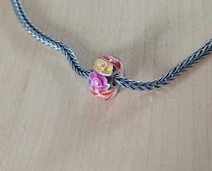 🌹 Trollbeads Mamma Mia Rosen Ungetragenes Sammlerstück Neu Selten Muttertag  - Bild 1 von 3
