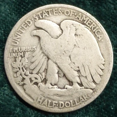 USA 1920 Liberty Walking Silver Half Dollar, United States of America 50C Coin - Image 1 of 4