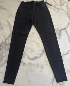 Leggings para mujer Skims suaves para todo el mundo de una sola capa DH3 ónix pequeños nuevos con etiquetas - Imagen 1 de 5
