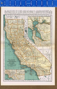 VEREINIGTE STAATEN - Kalifornien & San Francisco - Farbkarte 1933 - Bild 1 von 1