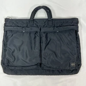 Porter Yoshida & Co Tanker  SHORT HELMETBAG(L) 622-78331 Briefcase black - Picture 1 of 17