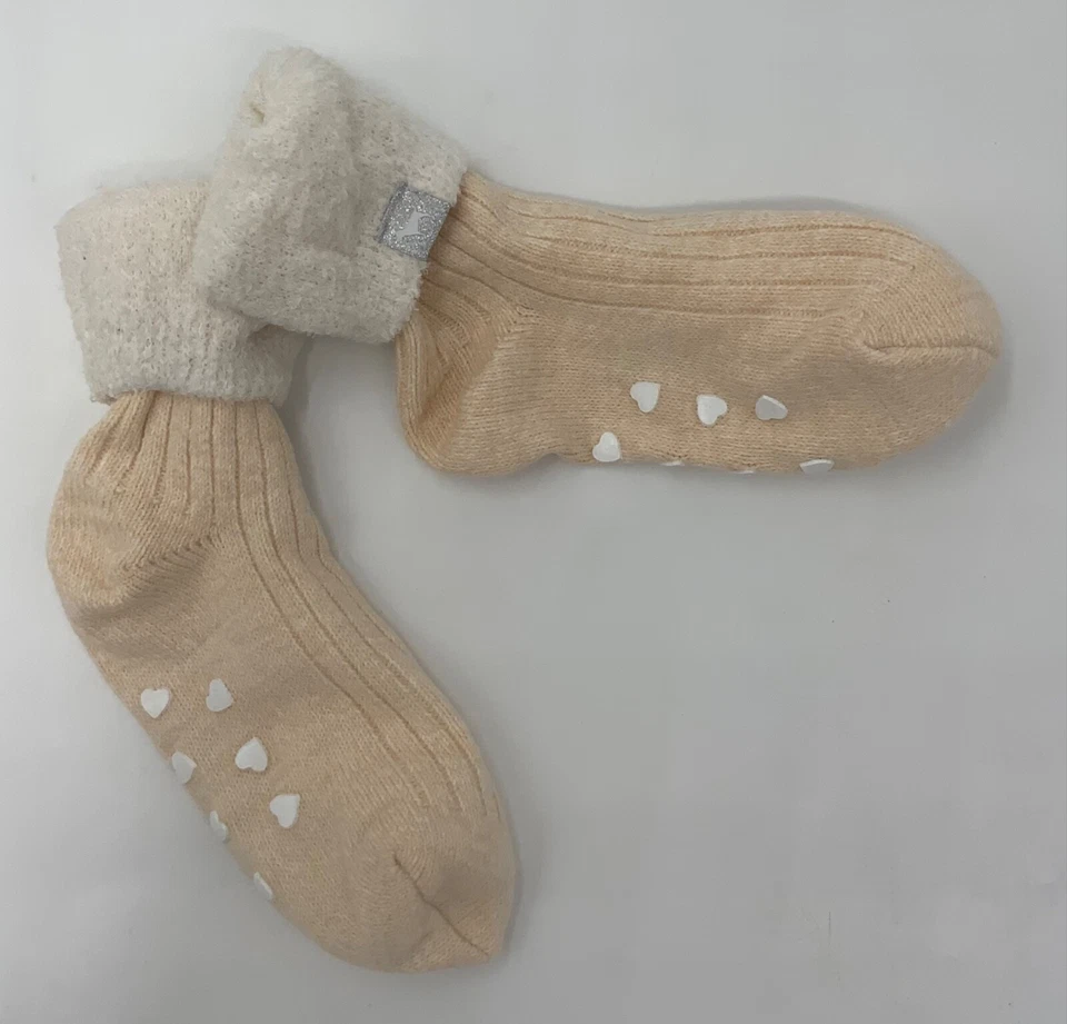 Victoria's Secret ROSA Suave Forrado Zapatilla Calcetines O/S Tú eliges Color Foto 1 de 1