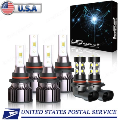 Faro LED 9005 alto/bajo para Saturn Astra 2008 2009 + 9145 bombillas antiniebla 6000 k Foto 1 de 4