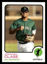 Jonatan Clase 2022 Topps Heritage Minor League #148   ACL Mariners