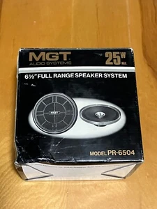 Sistema de altavoces de rango completo MGT Audio Systems PR-6504 6,5 pulgadas - Nuevo en caja abierta - Imagen 1 de 13