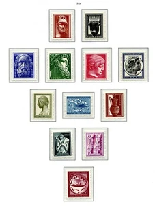 Greece MNH 556-67 Ancients GR433 - Picture 1 of 1