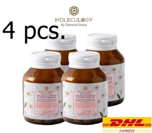 4x Moleculogy by Diamond Grains Glassy X 500 Dietary Supplement Bright Skin Aura - Picture 1 of 10