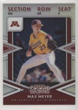 2020 Panini Elite Extra Edition College Tickets Holo Max Meyer #CT-MM