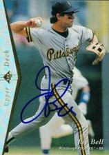 Jay Bell autographed Baseball Card (Pittsburgh Pirates) 1995 Upper Deck SP #95