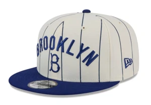 New Era Brooklyn Dodgers Jersey Pinstripe 9FIFTY Snapback Hat Brand New - Picture 1 of 7