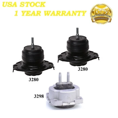Montaje de motor y transmisión 3 piezas apto para Dodge Durango 2014, 2020-2024 5,7 L 4x4 Foto 1 de 4
