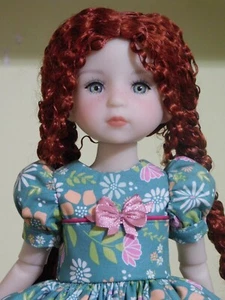 Pinolite WIG FROM FRANCE for 14.5" Ruby Red Fashion Friends - Picture 1 of 6