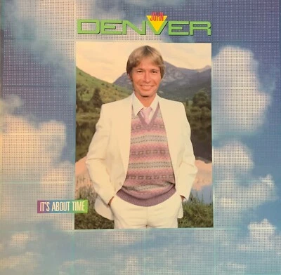 JOHN DENVER-Pre-Owned LP..GATEFOLD..IT's ABOUT TIME..PLAYED ONCE..VG+/VG - Image 1 of 4