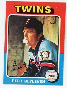 1975 Topps Bert Blyleven #30 Twins Ex o/c - Picture 1 of 1