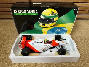1/18 540931808 Minichamps McLaren Ford MP4-8 Ayrton Senna 1993 Marlboro Red/Gold - Picture 1 of 6