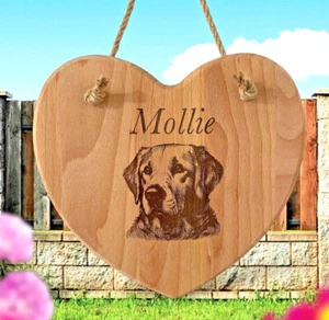 Piastra cuore/taglio per cani di piccola taglia personalizzata legno di faggio, qualsiasi razza - Foto 1 di 61