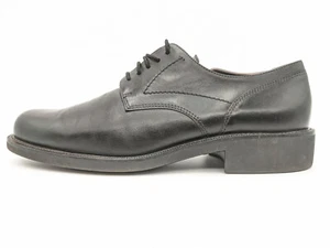 Ecco Vitrus Black Leather Plain Toe Derby Oxford Mens US 10 - 10.5 / 44 - Picture 1 of 10