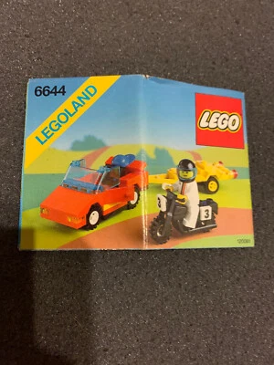 Legoland 6633 Vintage Lego LEGOLAND ROAD REBEL Manual BOOKLET - Image 1 of 4