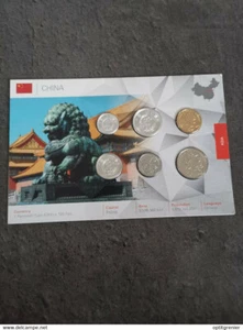 COIN SET / BLISTER MONNAIE CHINE CHINA - Picture 1 of 2