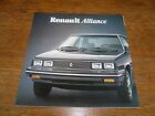 1984 Renault Alliance Sales Brochure - Vintage 
