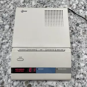 Machine à système de réponse ATT 1323 double microcassette complète dans sa boîte S22453 - Photo 1/6