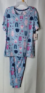 SECRET TREASURES NWT 2PC RELAXING SPA DAY PAJAMA SETS SIZE LARGE, XL, 2X, 3X - Picture 1 of 2