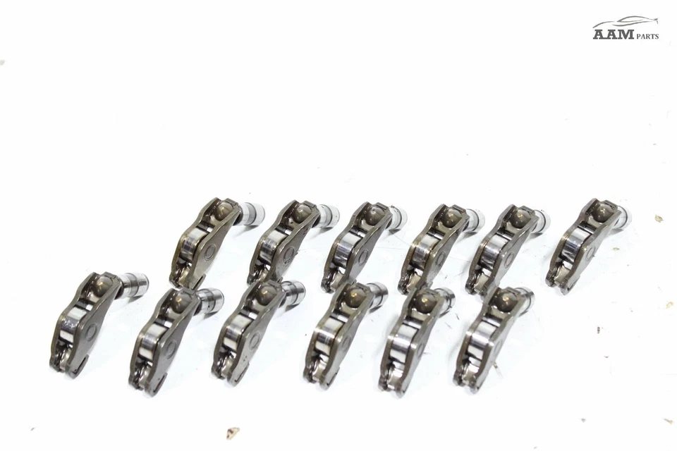 12-2018 AUDI A6 QUATTRO C7 ENGINE MOTOR INTAKE CAMSHAFT ROCKER ARM SET OF 12 OEM - Image 1 of 4