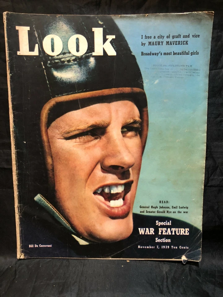 VINTAGE LOOK MAGAZINE NOVEMENT 7, 1939  - Image 1 of 1