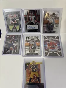 Lote (7) tarjetas de novato Bailey Zappe *Auto - Imagen 1 de 8