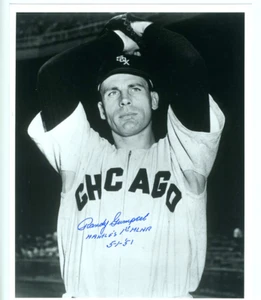 Randy Gumpert Autographed 8" X 10" Photograph Mickey Mantle's 1st Home Run 1951 - Picture 1 of 1