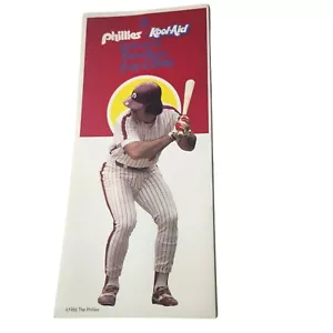 Vintage Phillies Kool-Aid Salute To Pete Rose Collectible Program Booklet 80s - Picture 1 of 6
