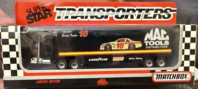 Nascar Matchbox Transporters 1991  Ernie Irvan Mac Tools #10 1/87 Diecast - Image 1 of 2