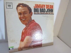 Jimmy Dean - "Big Bad John" 1961 Columbia Stereo CS 8535 Vinyl LP - Imagen 1 de 4