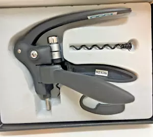 OGGI 3 Pc Wine Bottle Opener Set With Foil Cutter & Extra Corkscrew - Picture 1 of 5