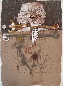 Johnny Friedlaender, book, Galerie Orangerie 1973 with original lithograph - Bild 1 von 5