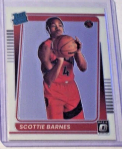 2021-22 Tarjeta de novato óptica Donruss #186 Scottie Barnes Raptors estado de Florida - Imagen 1 de 1
